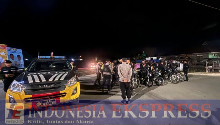 Patroli Cipkon Skala Besar, Ciptakan Kondusifitas di Kota Kendari Jelang Pilkada Serentak 2024