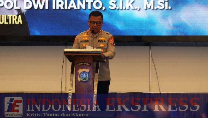 Buka Rakernis Biro SDM, Kapolda Sultra Minta Personel Tingkatkan Kepercayaan Publik