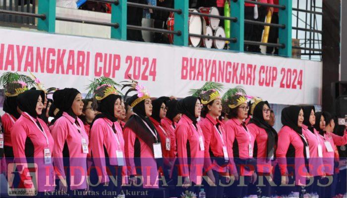 Polda Sultra Tuan Rumah Zona 6 Turnamen Bola Voli Bhayangkari Cup 2024