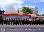 Gelar Sispamkota, Polda Sultra Siap Amankan Pilkada Serentak 2024 di Sulawesi Tenggara