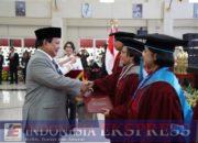 Menhan Prabowo Hadiri Wisuda 425 Mahasiswa Unhan RI: Perjalananmu Harus jadi Pengabdian