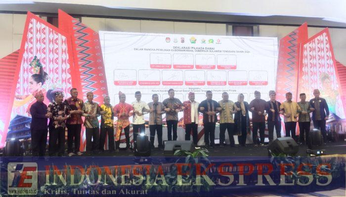Kapolda Sultra Gelar Silaturrahmi dan Deklarasi Pilkada Damai 2024