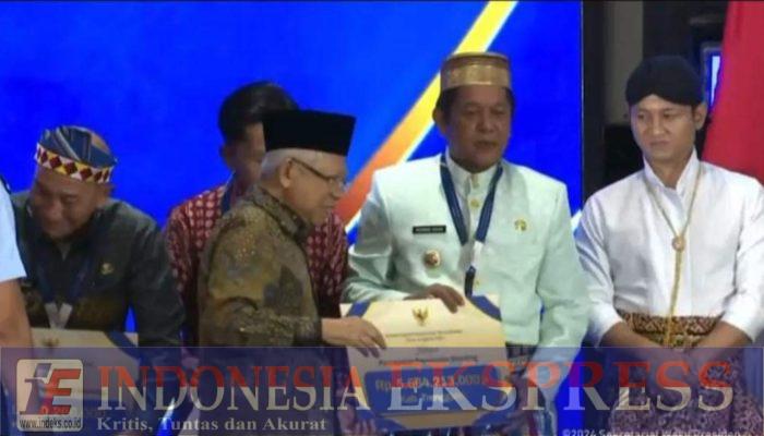 Prestasi Andi Kaswadi Razak Tangani penurunan Stunting Mendapatkan Penghargaan Wapres RI