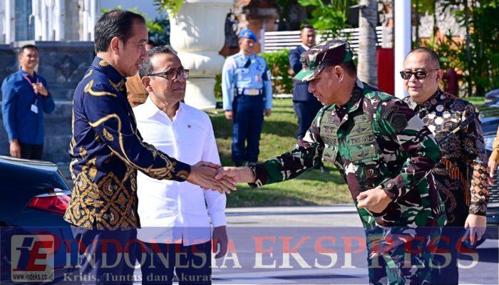 Panglima TNI Lepas Keberangkatan Presiden RI Kembali Ke Jakarta