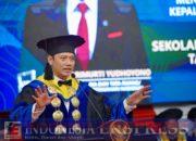 Wisuda 702 Taruna Sekolah Tinggi Pertanahan Nasional, Menteri AHY: Jangan Pernah Berhenti Belajar