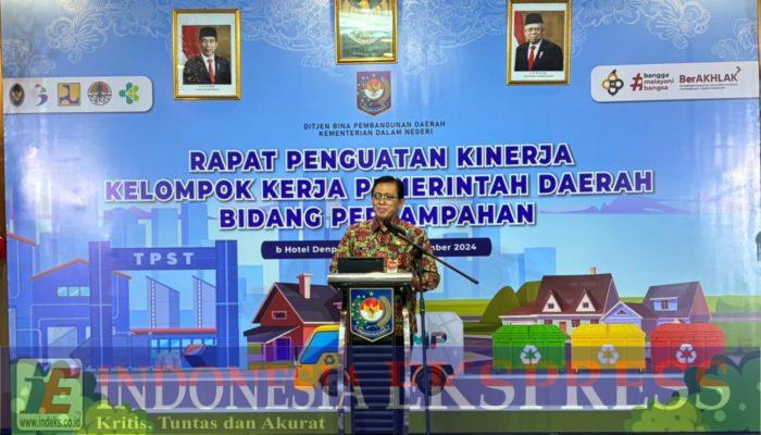 Dirjen Bina Bangda Tekankan Pentingnya Peran Pokja Pengelolaan Sampah di Daerah