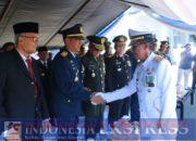 Danlanud Sultan Hasanuddin Hadiri Peringatan HUT Ke-79 TNI AL di Lantamal VI Makassar