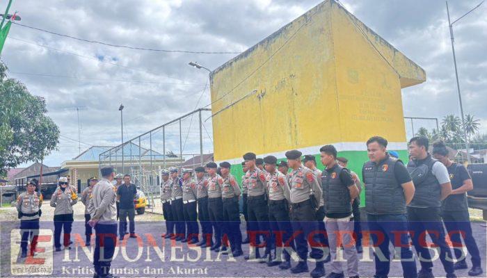 Polres Konawe Utara Menggelar Kegiatan Colling Sistem Pam Ops Mantap Praja Anoa 2024