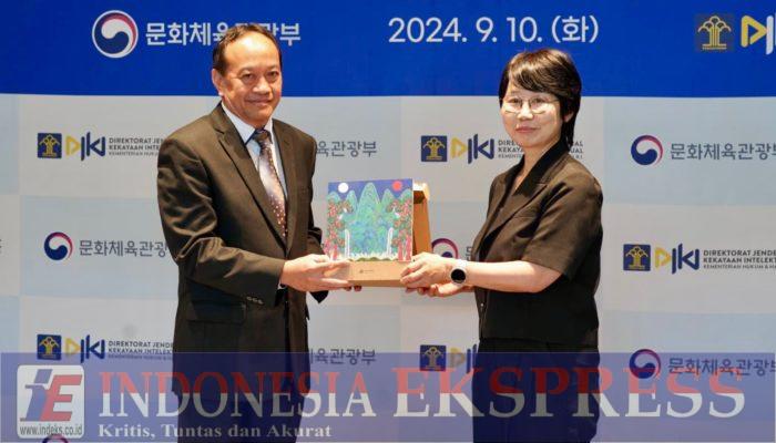 Indonesia dan Korea Selatan Sepakat untuk Bekerja Sama Perkuat Pelindungan Hak Cipta di Kedua Negara