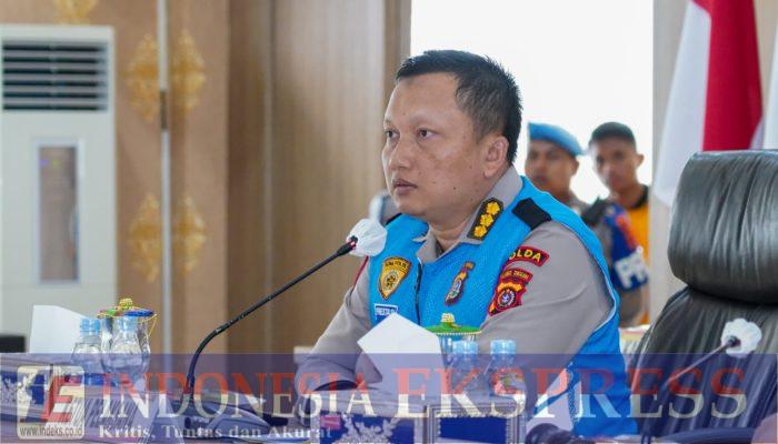 Peserta Seleksi Sekolah Bintara Polisi (SBP) Polda Sultra Jalani Tes Kesamaptaan Jasmani