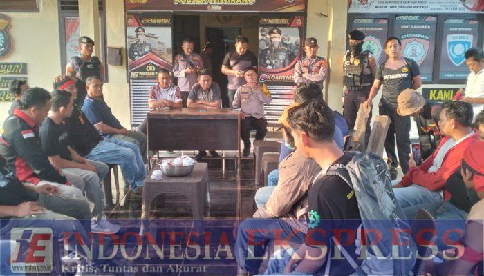 Gerak Cepat Polsek Wiwirano Mediasi Perkara Pengancaman Melibatkan Ormas