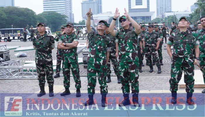 Kasum TNI Tinjau Kesiapan HUT Ke-79 TNI Tahun 2024 dan Pesta Rakyat di Monas