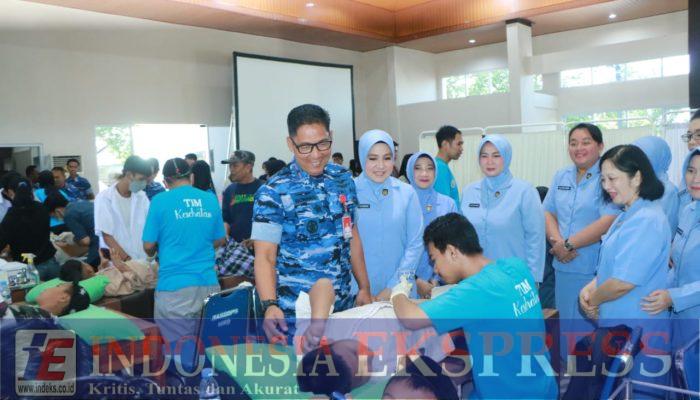 Jelang HUT TNI Ke-79, Lanud Sultan Hasanuddin Gelar Sunatan Massal
