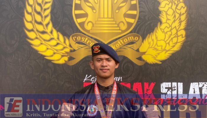 Personel Brimob Sultra Sabet Medali Perak di Ajang Kapolri Cup 2024 Pencak Silat