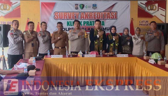 Perihal  Survey Akreditasi Klinik Pratama Polres Kolaka Timur