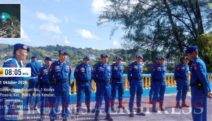 Personel Ditpolairud Polda Sultra Gelar Patroli dan Pengamanan Kampanye Pilkada 2024 di Perairan Laonti