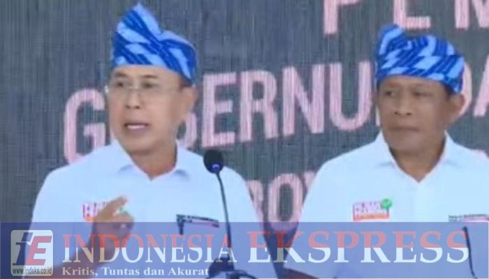 Debat  Kandidat Perdana, ASR Sebut Terima Tantangan Masyarkat Yang Menginginkan Sultra Maju