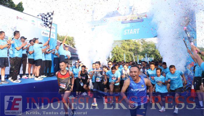 Kurang Lebih 10.000 Peserta Meriahkan Air Force Ampuh Three Fun Lanud Adi Soemarmo