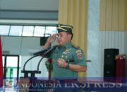 Pangdam XIV/Hsn Memimpin Acara Laporan Korps Kenaikan Pangkat Pamen dan PNS Gol III Kodam XIV/Hsn