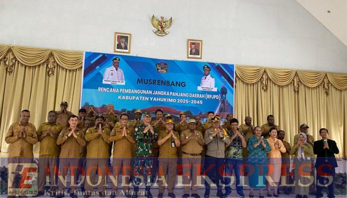 Dandim 1715/Yahukimo Hadiri Musrenbang Bahas Pembangunan Yahukimo Lebih Baik