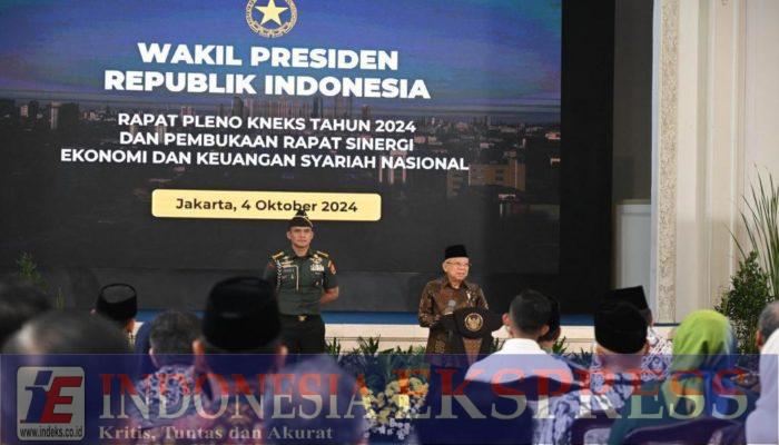 Pj Gubernur Sultra Hadiri Rapat Pleno KNEKS Tahun 2024 serta Pembukaan Rapat Sinergi Ekonomi dan Keuangan Syariah Nasional