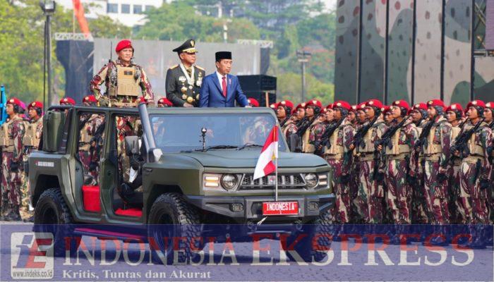 Meriah Penuh Hidmat Puncak Acara  Peringatan HUT Ke-79 TNI di Silang Monas