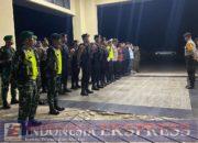 Patroli Tiga Pilar Polres, Kodim dan Satpol PP Konawe Utara, Siap Amankan Pilkada Seeentak