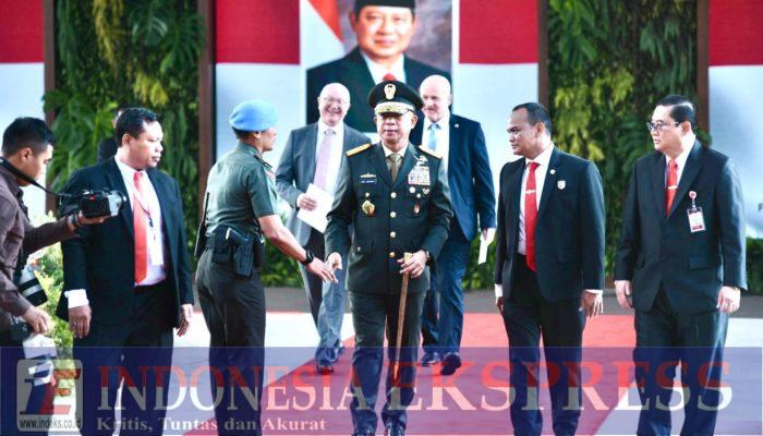 Panglima TNI Hadiri Pelantikan Presiden dan Wakil Presiden RI di Senayan