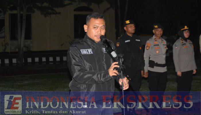 Apel Kesiapan Personel Patroli Skala Besar di Wilayah Polresta Kendari Berjalan Kondusif