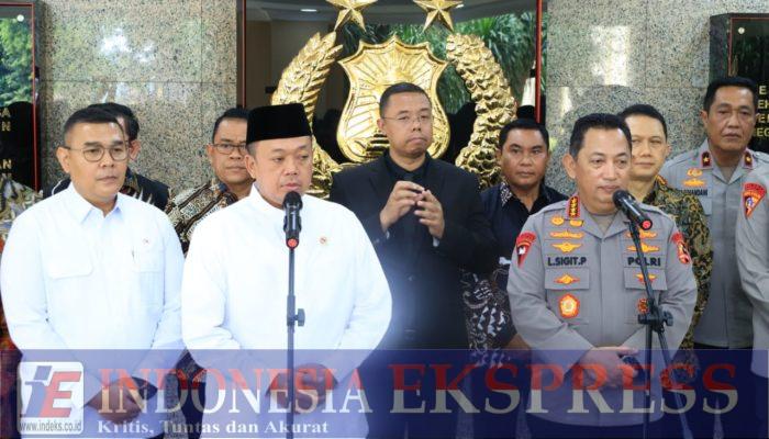 Menteri ATR/BPN Temui Kapolri Untuk Kerjasama Berantas Mafia Tanah Tanpa Toleransi