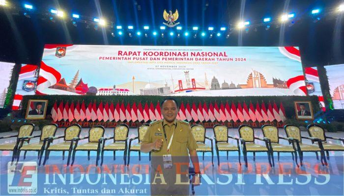 Hadiri Rapat Koordinasi Nasional, Pj. Gubernur : Kami Siap Implementasikan Asta Cita di Sulawesi Tenggara