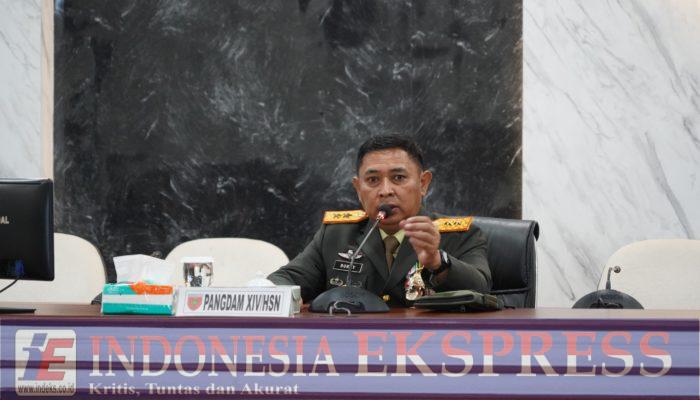 Pangdam XIV/Hsn Tegaskan Netralitas TNI dan Profesionalisme Prajurit Dalam Pilkada Serentak 2024, Mendukung Program Dapur Sehat dan Makan Siang Bergizi