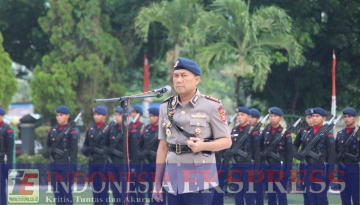 Sambut HUT Brimob Ke – 79, Brimob Sultra Ziarah ke TMP Untuk Meneladani Jasa Para Pahlawan