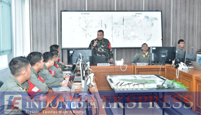 Pangkoopsud II Mengikuti Wargaming, Uji Strategi dan Efektivitas Operasi Udara Pada Latihan Angkasa Yudha 2024