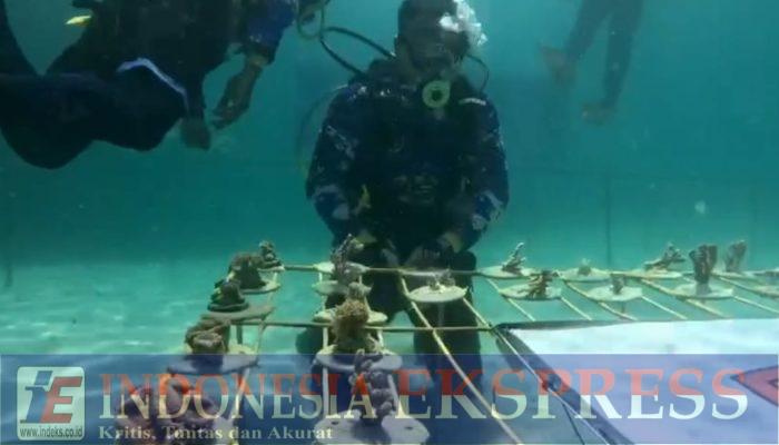 Hut Polairud Ke-74, Ditpolairud Transplantasi Terumbu Karang Wujudkan Indonesia Maju Menuju Indonesia Emas