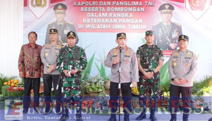 Dukung Program Swasembada Pangan, Kapolri-Panglima TNI Luncurkan Gugus Tugas Polri