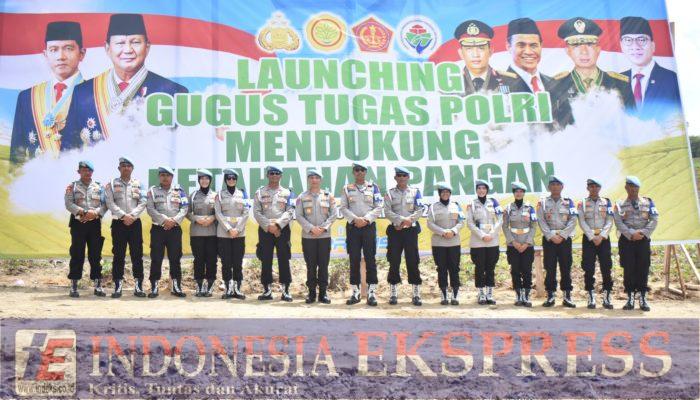 Bidpropam Polda Sultra Dukung Program Ketahanan Pangan di Kelurahan Nanga-Nanga