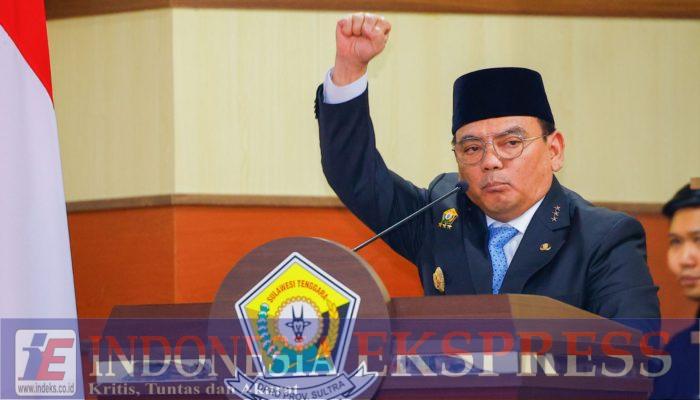 Pengambilan Sumpah/Janji Pimpinan DPRD Sultra Periode 2024-2029, Pj Gubernur : Tingkatkan Sinergisitas Dan Kolaborasi Untuk Bangun Sulawesi Tenggara