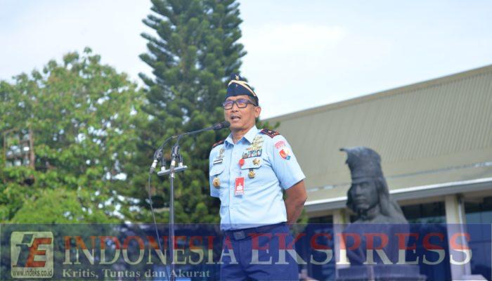 Danlanud Sultan Hasanuddin Perintahkan Jajarannya Untuk Jaga Netralitas TNI Jelang Pilkada Serentak Di Sulsel