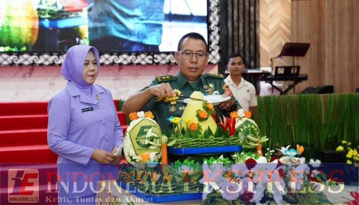 Kapuskes TNI Pimpin Syukuran HUT ke-56 Puskes TNI