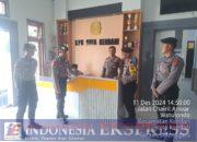 Subsatgas PAM Kantor Penyelenggara Pilkada Pastikan Keamanan di KPU dan Bawaslu Sultra