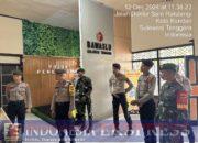 Pastikan Situasi Aman Dan Kondusif, Satgas TNI – Polri Sinergi Patroli di KPU dan Bawaslu Sultra