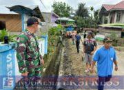 Jelang Natal 2024, Danramil 1428-02/Sumarorong Memimpin Karya Bakti di Gereja GBI