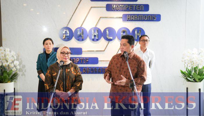 Erick: BUMN-PPPA Bersinergi Lindungi Ibu dan Anak Indonesia