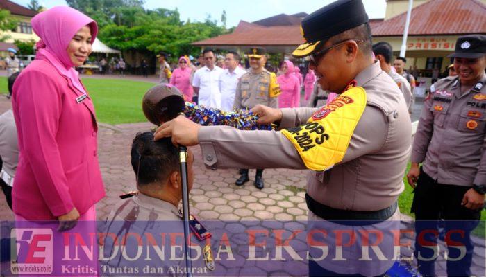 668 Personel Polri Polda Sultra Naik Pangkat, Ini Pesan Kapolda Sultra