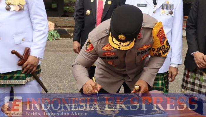 Kapolda Sultra Resmikan Polsubsektor Langgikima dan Lasolo Kepulauan