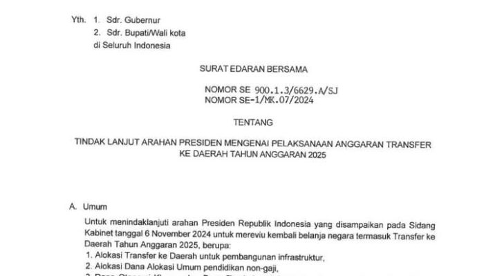 Kepala Daerah Dilantik Maret, Presiden Perintahkan Pemda Tunda Pengadaan Barjas