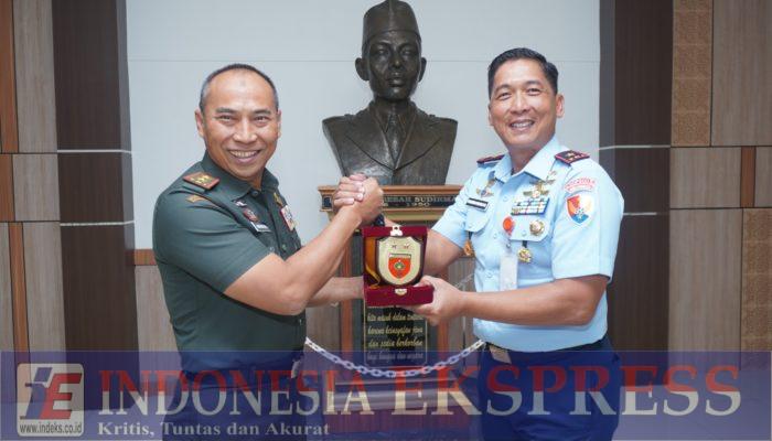 Pangdam XIV/Hsn Terima Audiensi Danlanud Sultan Hasanuddin di Makodam