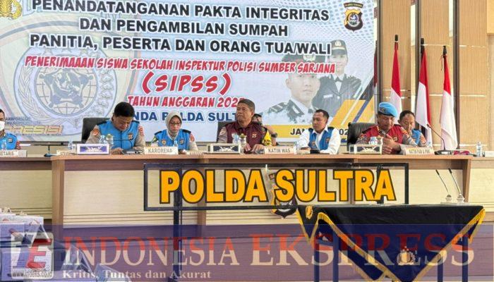 Penandatanganan Pakta Integritas SIPSS 2025 di Polda Sulawesi Tenggara