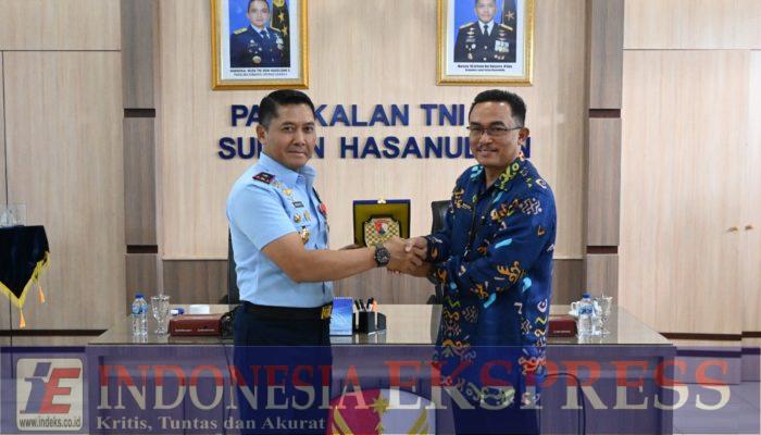 Danlanud Sultan Hasanuddin Terima Audiensi Kepala Perwakilan BKKBN Provinsi Sulsel Bahas Kolaborasi Penurunan Stunting